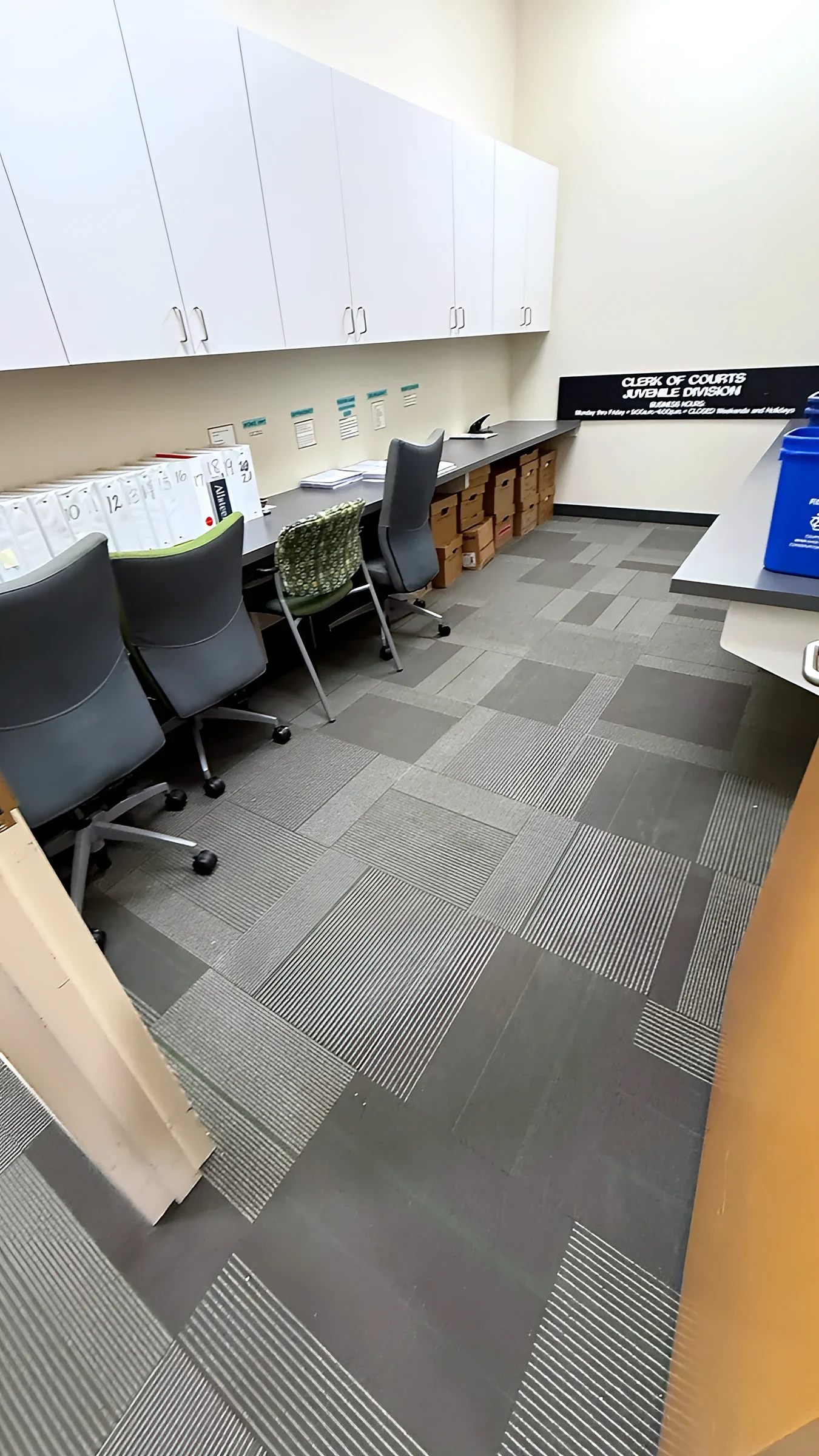 Children’s Courthouse — Flood Recovery — site photo 3