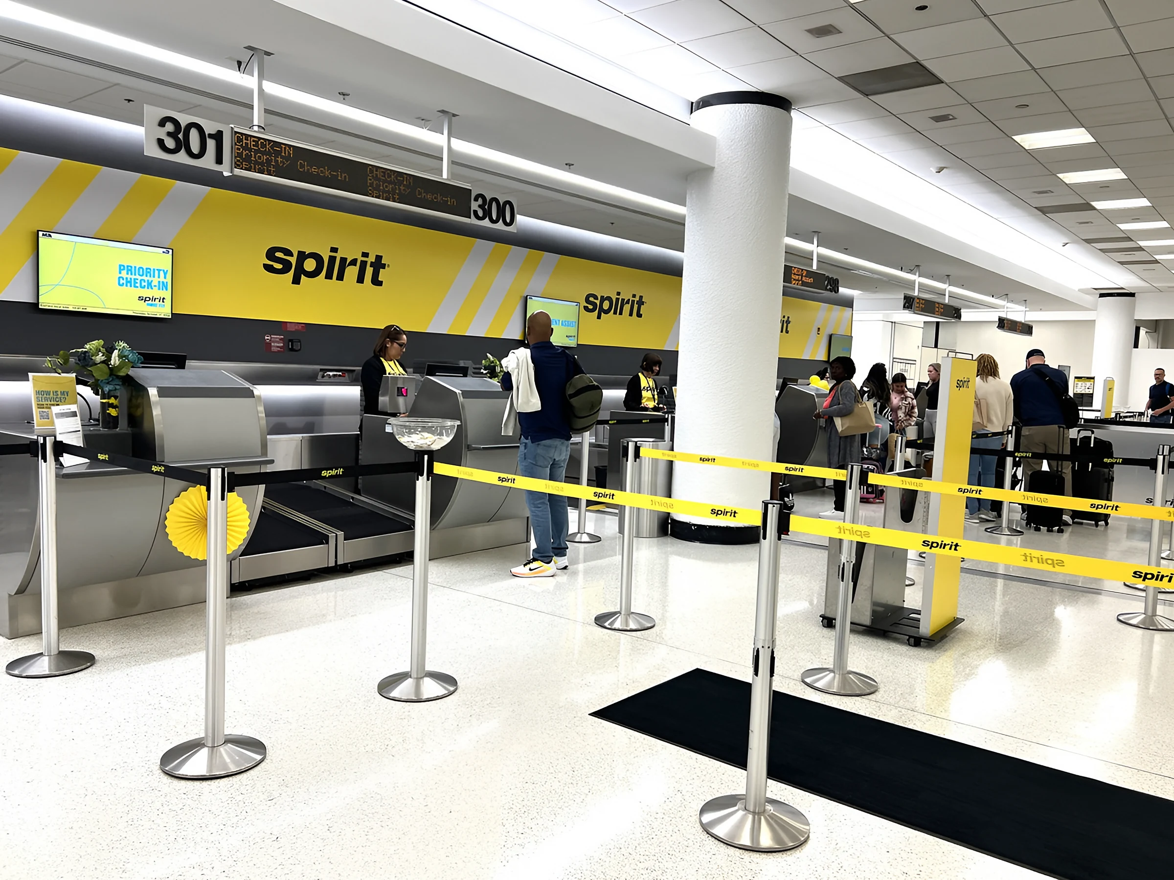 Nuevos mostradores de check-in en la Central Terminal de MIA